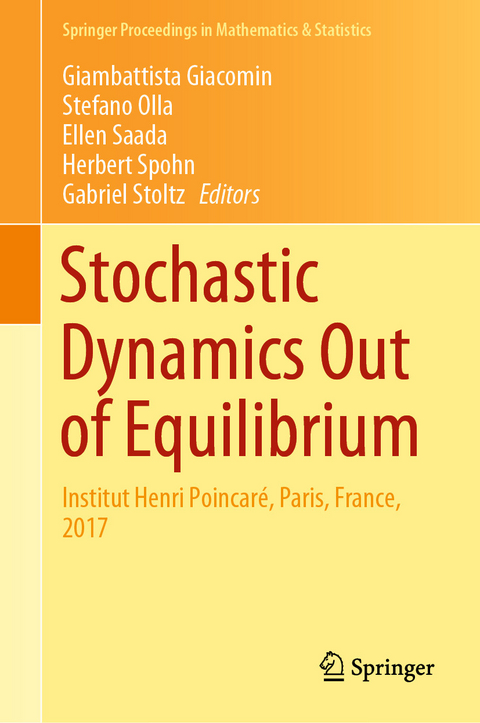 Stochastic Dynamics Out of Equilibrium - 