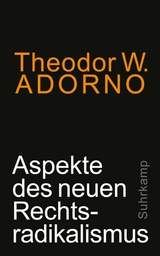 Aspekte des neuen Rechtsradikalismus -  Theodor W. Adorno