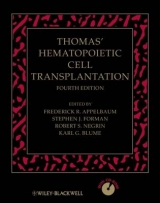 Thomas' Hematopoietic Cell Transplantation - Appelbaum, Frederick R.; Forman, Stephen J.; Negrin, Robert S.; Blume, Karl G.