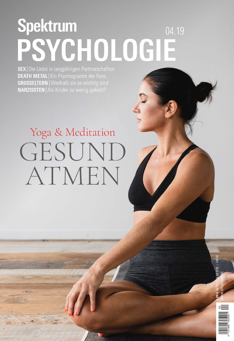 Spektrum Psychologie 4/2019 - Gesund atmen -  Spektrum der Wissenschaft