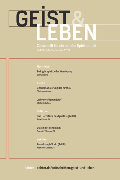 Geist & Leben 3/2019 - Echter Verlag