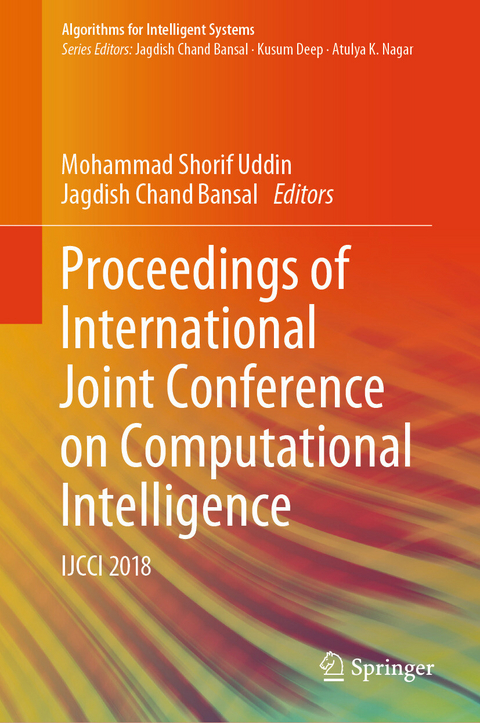 Proceedings of International Joint Conference on Computational Intelligence - 