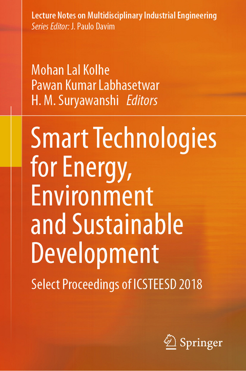 Smart Technologies for Energy, Environment and Sustainable Development - 