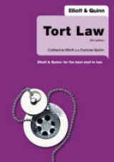 Tort Law - Elliott, Catherine; Quinn, Frances