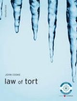 Law of Tort Ninth Edition - Cooke, John