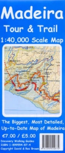 Madeira Tour and Trail Map - Brawn, David; Brawn, Ros