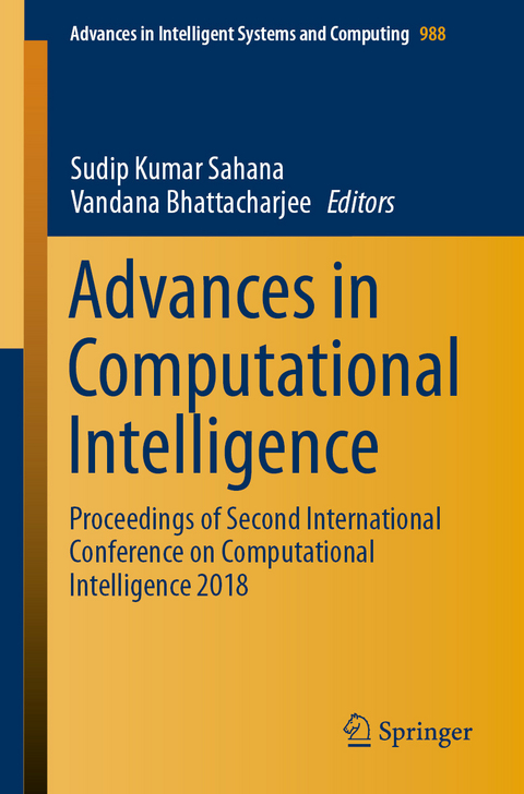 Advances in Computational Intelligence - 