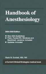 Handbook of Anesthesiology - Ezekiel, Mark R.