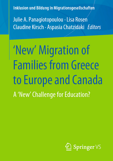 'New' Migration of Families from Greece to Europe and Canada - 