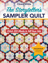 Storyteller's Sampler Quilt -  Cinzia White