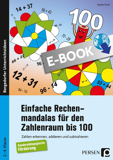 Einfache Rechenmandalas für den Zahlenraum bis 100 - Sophie Streif