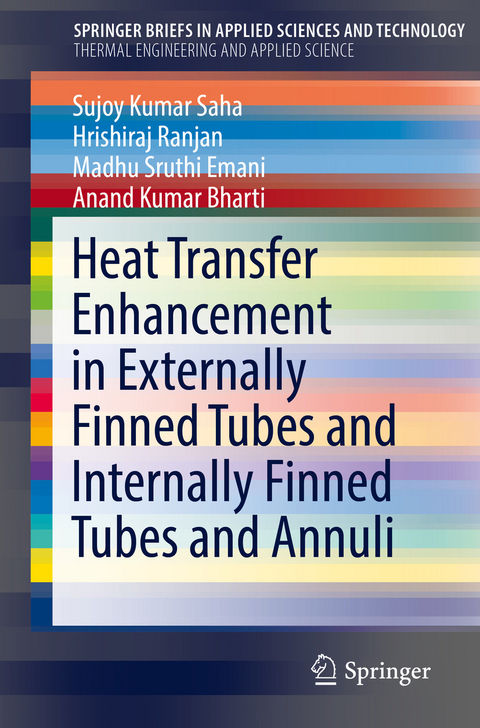 Heat Transfer Enhancement in Externally Finned Tubes and Internally Finned Tubes and Annuli - Sujoy Kumar Saha, Hrishiraj Ranjan, Madhu Sruthi Emani, Anand Kumar Bharti