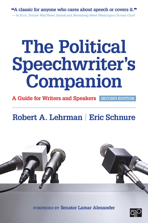 The Political Speechwriter′s Companion - Robert A. Lehrman, Eric L. Schnure
