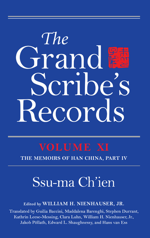 Grand Scribe's Records, Volume XI -  Ssu-ma Ch'ien