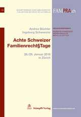 Achte Schweizer Familienrecht§Tage - 