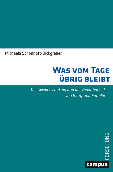 Was vom Tage übrig bleibt -  Michaela Schonhöft-Dickgreber