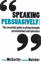 Speaking Persuasively - McCarthy, Patsy