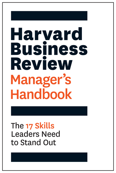 Harvard Business Review Manager's Handbook -  Harvard Business Review