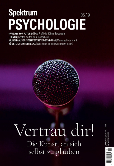 Spektrum Psychologie 5/2019 - Vertrau Dir! -  Spektrum der Wissenschaft