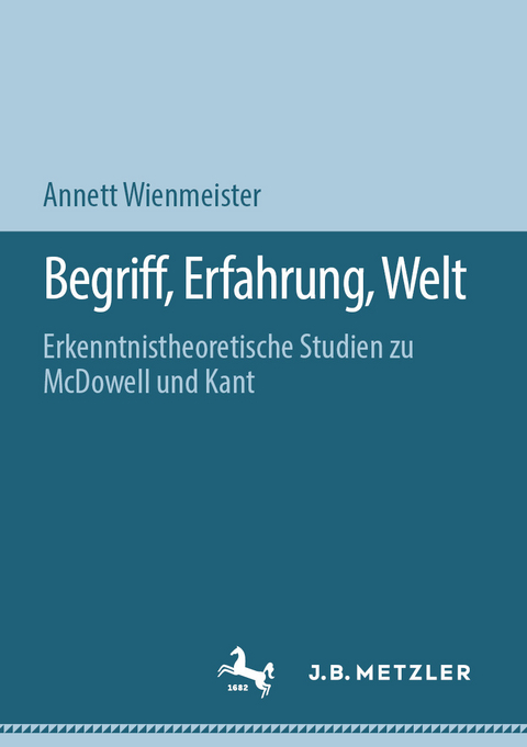 Begriff, Erfahrung, Welt - Annett Wienmeister