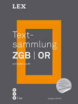Textsammlung ZGB OR (Print inkl. eLehrmittel). Mit SchKG und BV - . .