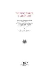 Studi Classici Orientali -  AA.Vv.