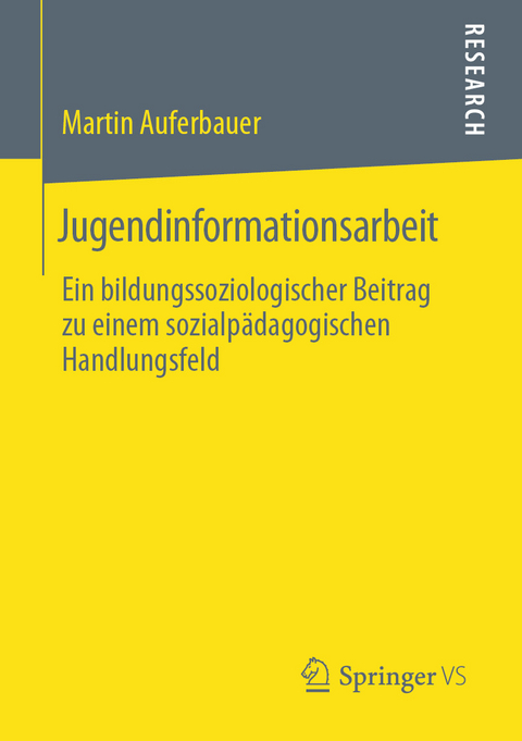 Jugendinformationsarbeit - Martin Auferbauer