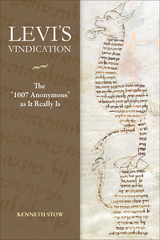 Levi's Vindication -  Kenneth R. Stow