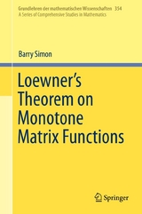 Loewner's Theorem on Monotone Matrix Functions - Barry Simon