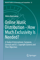 Online Music Distribution - How Much Exclusivity Is Needed? - Nikita Malevanny
