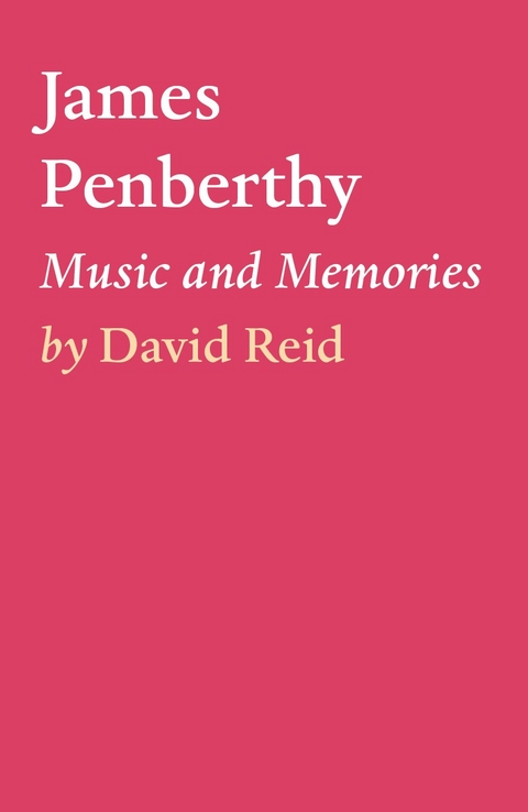 James Penberthy - Music and Memories - David Reid