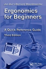 Ergonomics for Beginners - Dul, Jan; Weerdmeester, Bernard