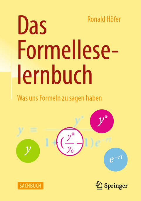 Das Formelleselernbuch -  Ronald Höfer