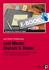 Last Minute: Deutsch 8. Klasse - P. Felten, L.-C. Grzelachowski, C. Stier