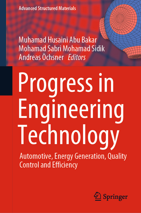 Progress in Engineering Technology - 
