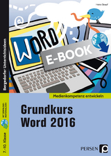 Grundkurs Word 2016 - Heinz Strauf