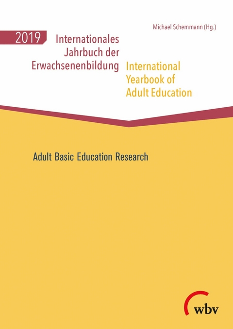 Internationales Jahrbuch Erwachsenenbildung 2019 - 