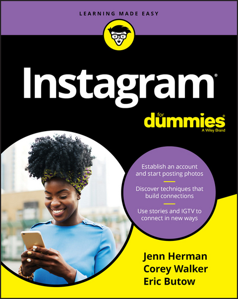 Instagram For Dummies - Jenn Herman, Corey Walker, Eric Butow