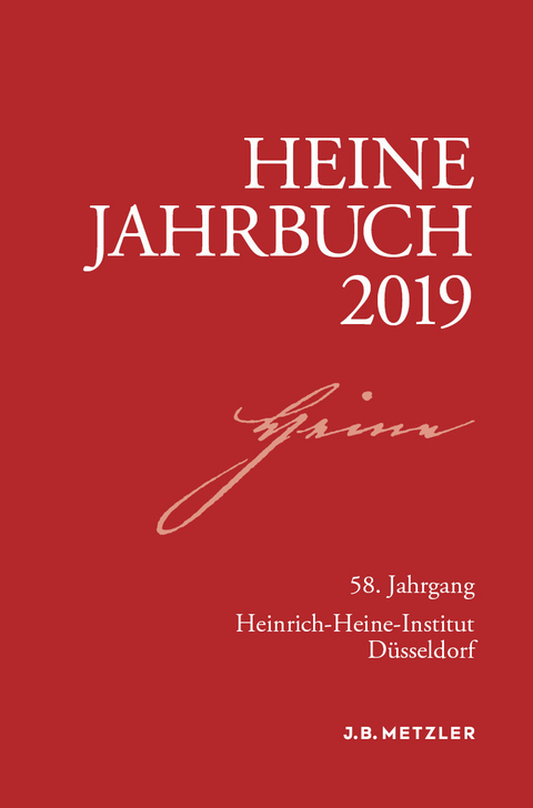 Heine-Jahrbuch 2019 - 