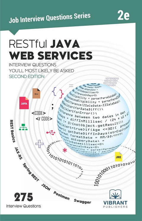 RESTful Java Web Services Interview Questions You'll Most Likely Be Asked : Second Edition -  Vibrant Publishers