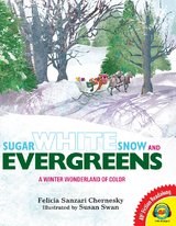 Sugar White Snow and Evergreens -  Felicia Sanzari Chernesky