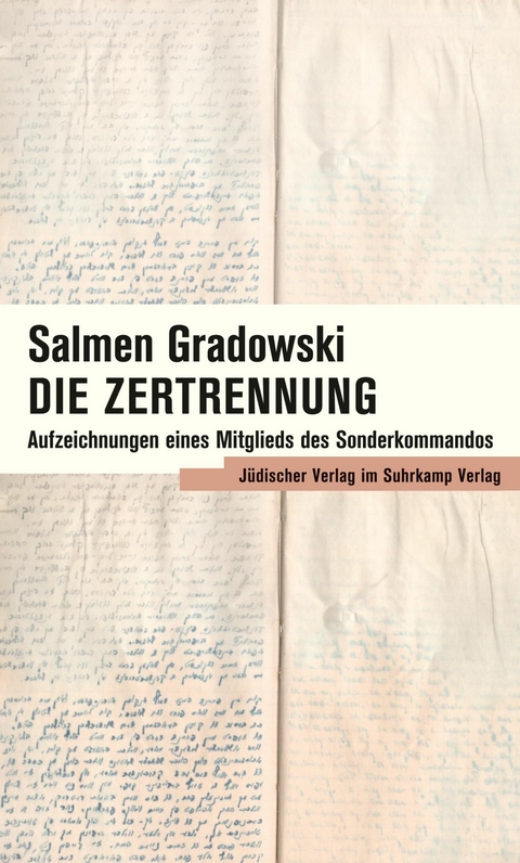 Die Zertrennung -  Salmen Gradowski
