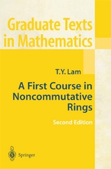 First Course in Noncommutative Rings -  Tsit-Yuen Lam
