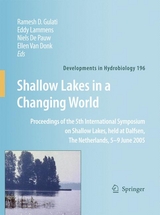 Shallow Lakes in a Changing World - 