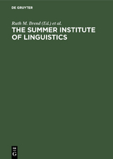 The Summer Institute of Linguistics - 