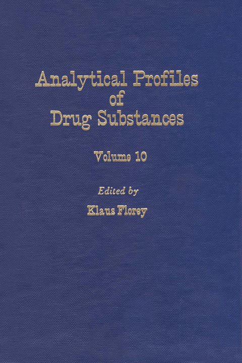 Analytical Profiles of Drug Substances and Excipients - 