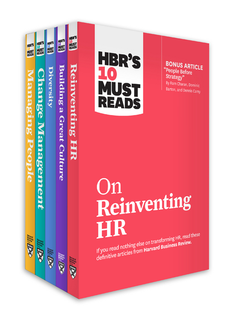 HBR's 10 Must Reads for HR Leaders Collection (5 Books) - Harvard Business Review, Marcus Buckingham, W. Chan Kim, Renee Mauborgne, John Kotter