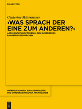 Was sprach der eine zum anderen? -  Catherine Mittermayer