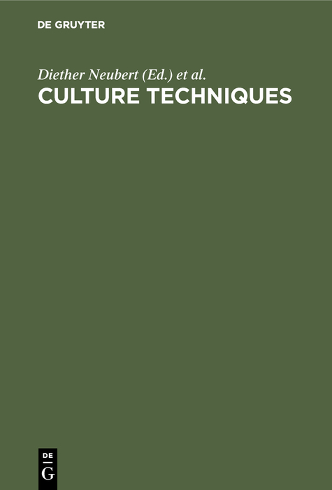 Culture Techniques - 