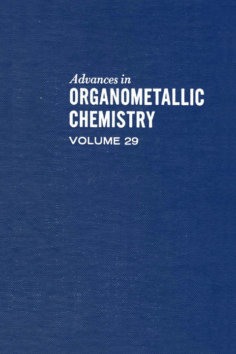 Advances in Organometallic Chemistry